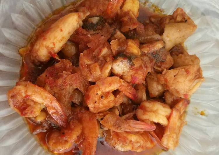 Resep Udang saus padang Kiriman dari Eka Supiyanthi