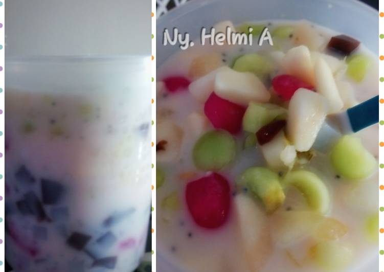 resep makanan Es Buah Pelepas Dahaga di Bulan Ramadhan