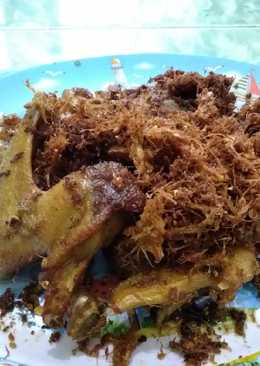 Ayam kampung goreng lengkuas