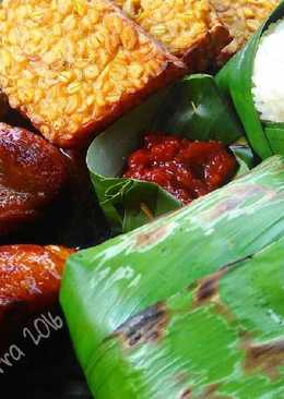 Nasi Bakar Ayam Saus Mentega