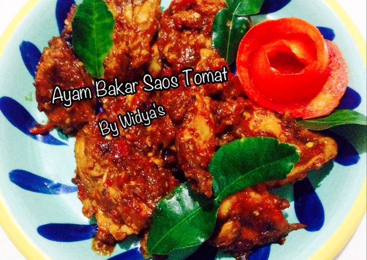  Resep  Ayam  Bakar saos tomat  oleh Widya Wulansari dapur 