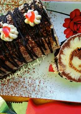 Hurricane Moka Swiss Roll Cake