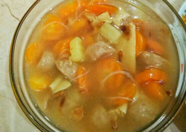 Resep Sop simple seger Karya Novia Ratna Dewi