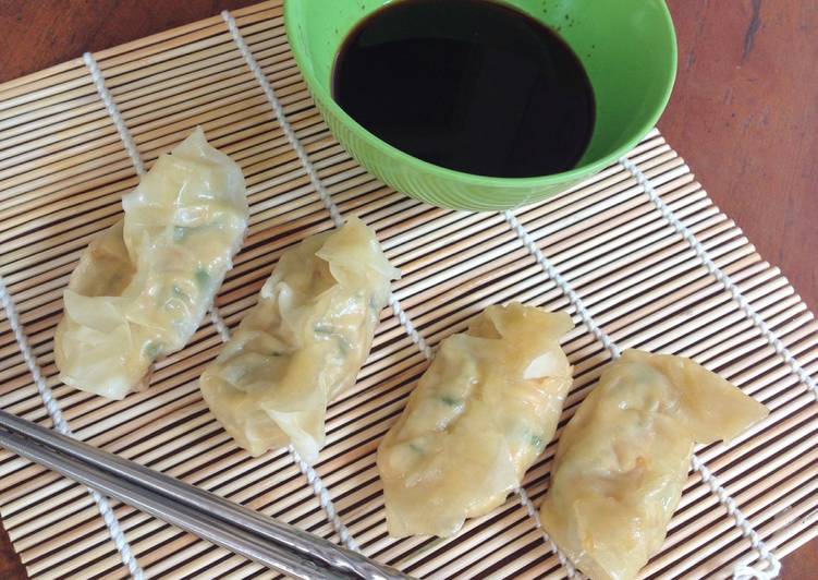 gambar untuk cara membuat Gyoza-dumpling aka mandu