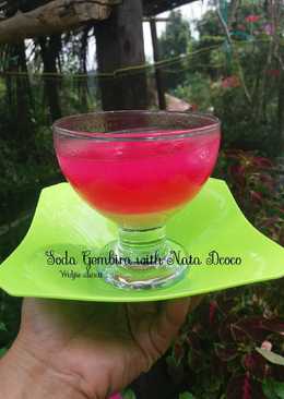 Soda Gembira with Nata Dcoco