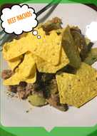 Nachos daging sapi