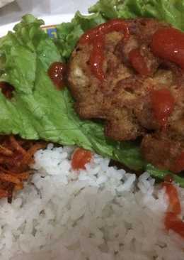 Perkedel Kornet versi anak kos