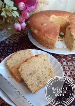 Bolu Pisang lembut 5 telur, no timbangan