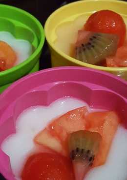 Puding Silky Sop Buah
