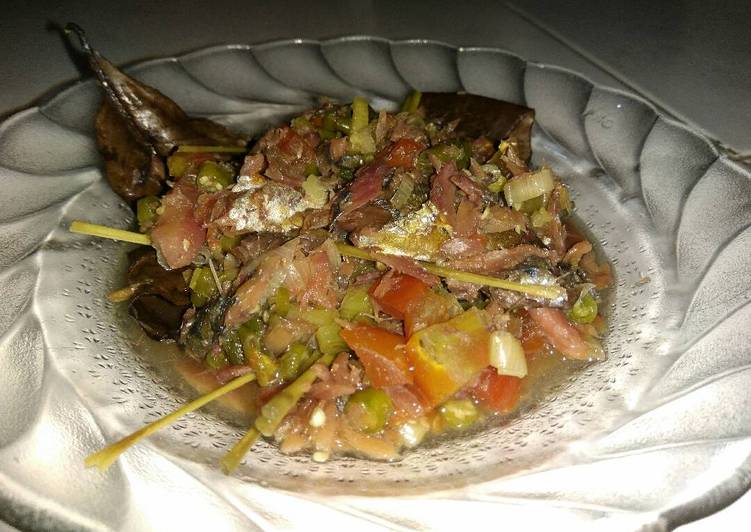 resep lengkap untuk Tim Ikan Asin Peda