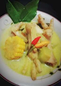 Sayur lodeh ceker