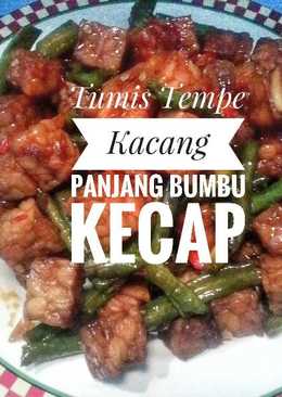 Tumis Tempe Kacang Panjang Bumbu Kecap #PR_RECOOKMASAKANAWALANT