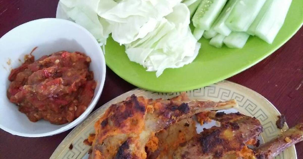 Resep Ayam Bakar Cocoh ala Halida