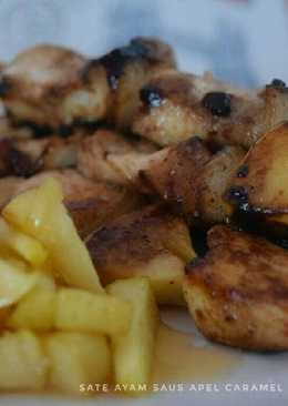 Sate Ayam Saus Apel Caramel