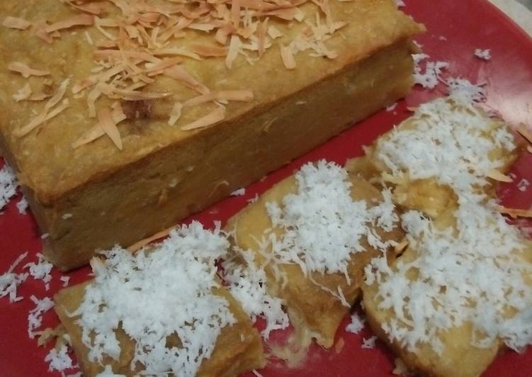 Getuk sukun keju panggang recipe main photo