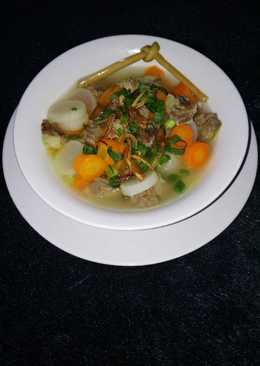 Soto Daging Sapi Lobak& Wortel