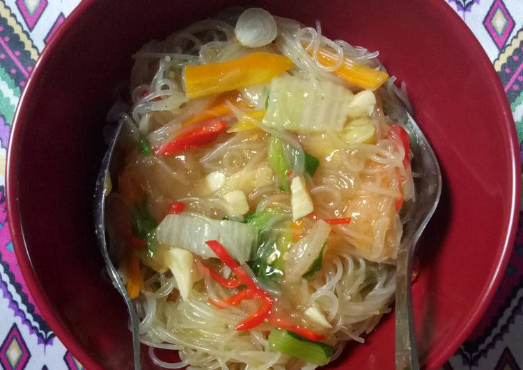 resep masakan Seblak Bihun Rebus