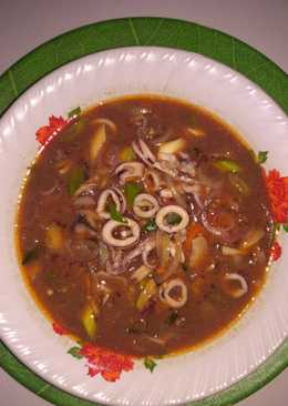 Cumi saus Padang pedas&segar