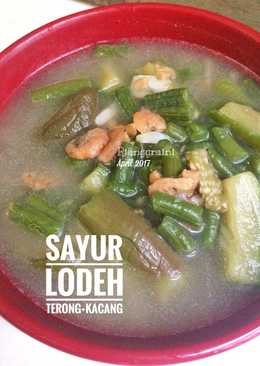Sayur Lodeh Terong+Kacang