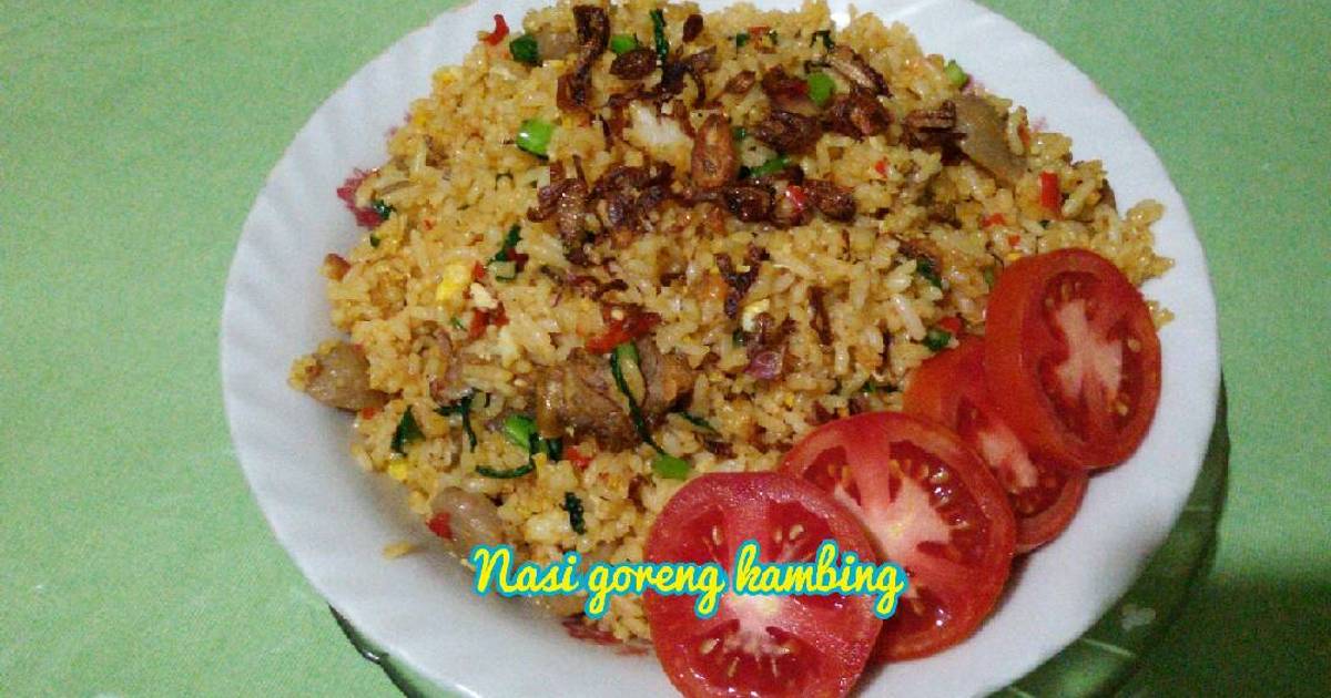 10 resep nasi goreng kambing bumbu ulekan enak dan 