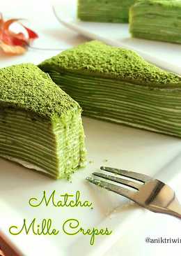 Matcha Mille Crepes