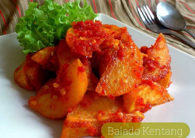 resep Balado Kentang