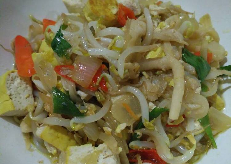 resep Tumis jamur+tauge+tahu kuning