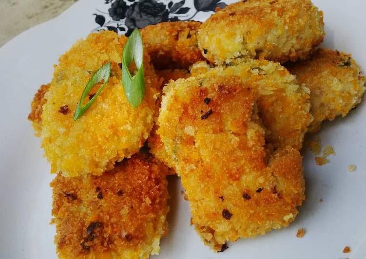 bahan dan cara membuat Nugget Tempe Sosis Sehat