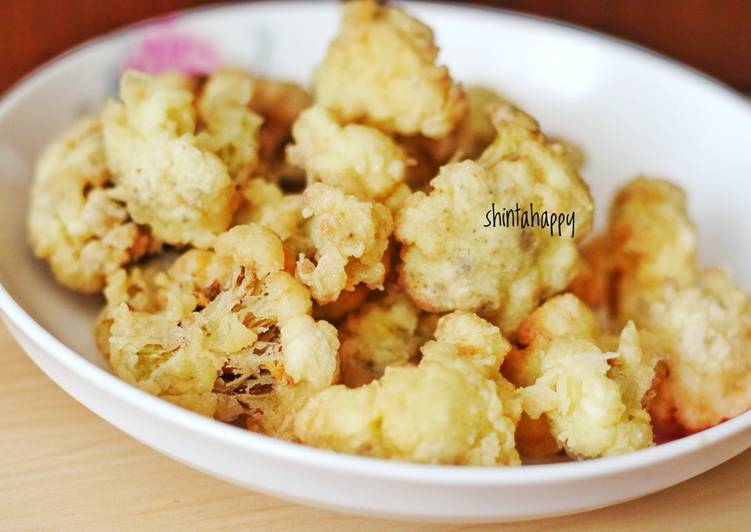 bahan dan cara membuat Brokoli Goreng Tepung Crispy