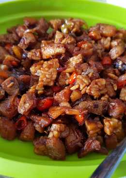 Ikan Asin Tempe Asam