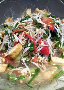 Tumis Tauge Kuah Pedas