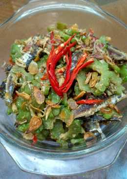 Tumis Pare Ikan Asin Pedas Penggugah selera