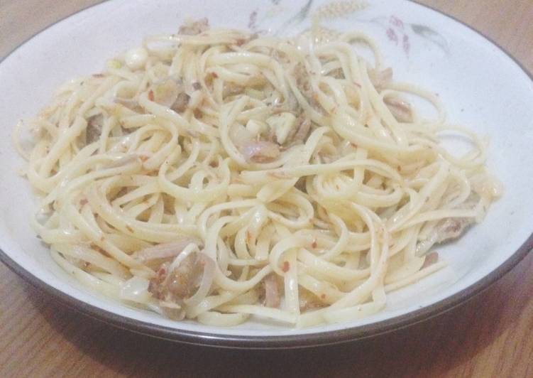 Resep Spaghetti Saus Daging - Nafeesa Tantyharsha