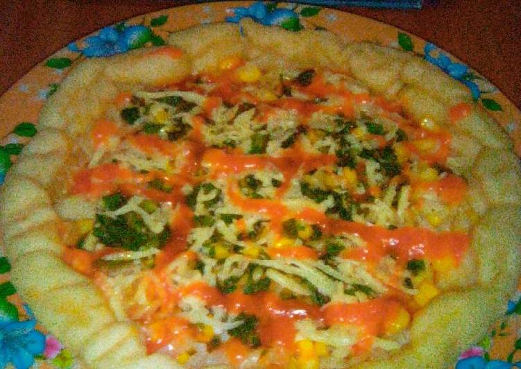 resep lengkap untuk Pizza teflon homemade