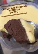 Chocolate Pudding with Fla #keto