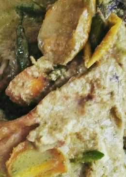 Gulai kepala patin lado hijau