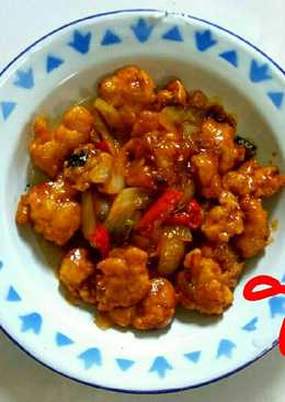 Koloke / Ayam Fillet Crispy Saus Padang