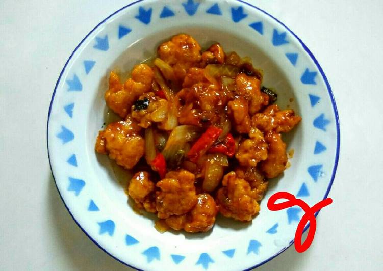 resep Koloke / Ayam Fillet Crispy Saus Padang