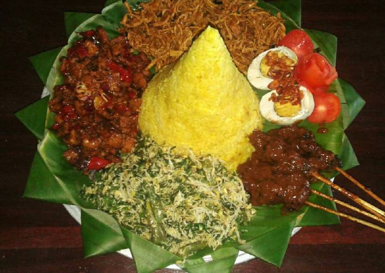 Resep Tumpeng Nasi Kuning Karya Yeni Dwi Fianty