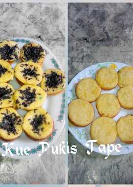 Kue Pukis Tape Dg 2 Telur n 1 Putih Telur(Tnp Mixer)