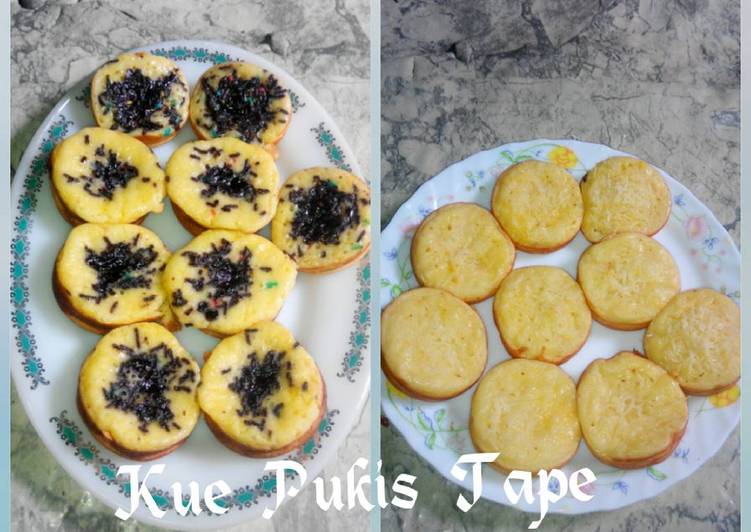 gambar untuk cara membuat Kue Pukis Tape Dg 2 Telur n 1 Putih Telur(Tnp Mixer)