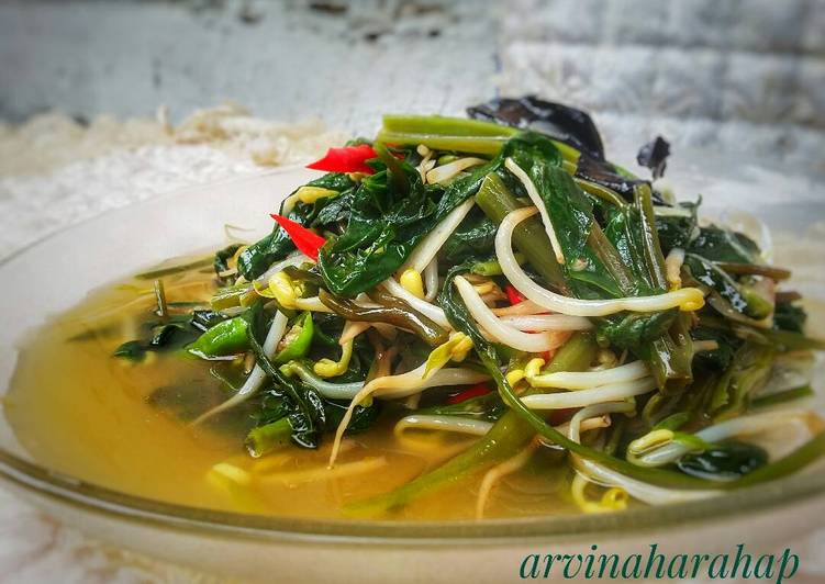 Resep Tumis Kangkung Tauge Kiriman dari Arvina Harahap