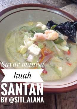 Sayur manisa kuah santan