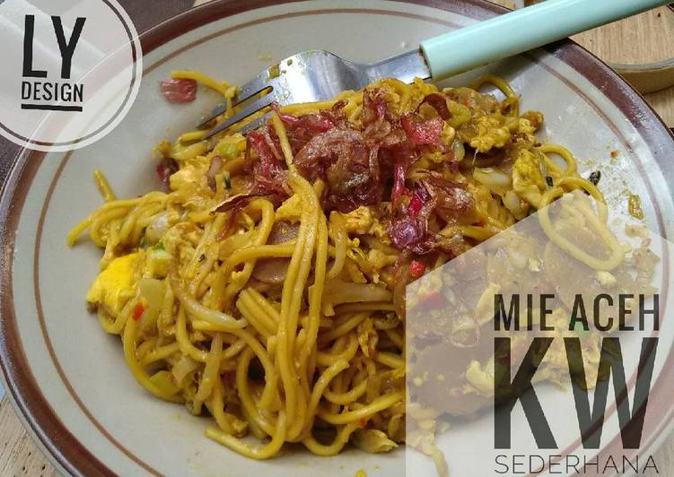 resep masakan Mie Aceh KW Sederhana