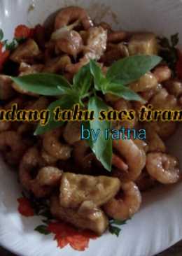 Udang Tahu Saos Tiram