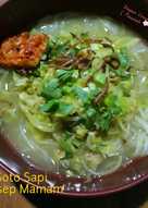 Soto Sapi Simpel Enak Resep Mamam