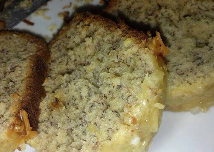 resep makanan Banana cake 1/2 panggang 1/2 kukus