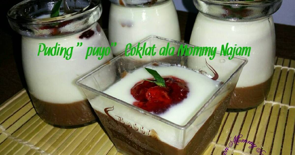 180 resep  puding  puyo  enak dan sederhana Cookpad