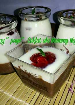 Puding "puyo" Chocolate ala Mommy Najam