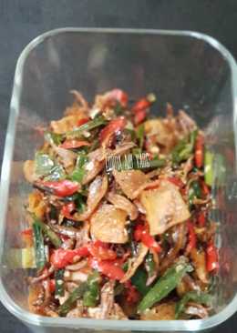 Tumis teri cabe hijau simple #BikinRamadanBerkesan